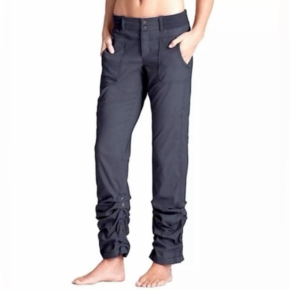 Athleta Shasta Hiking Pants Navy Size 6 Stretch Utility Cargo